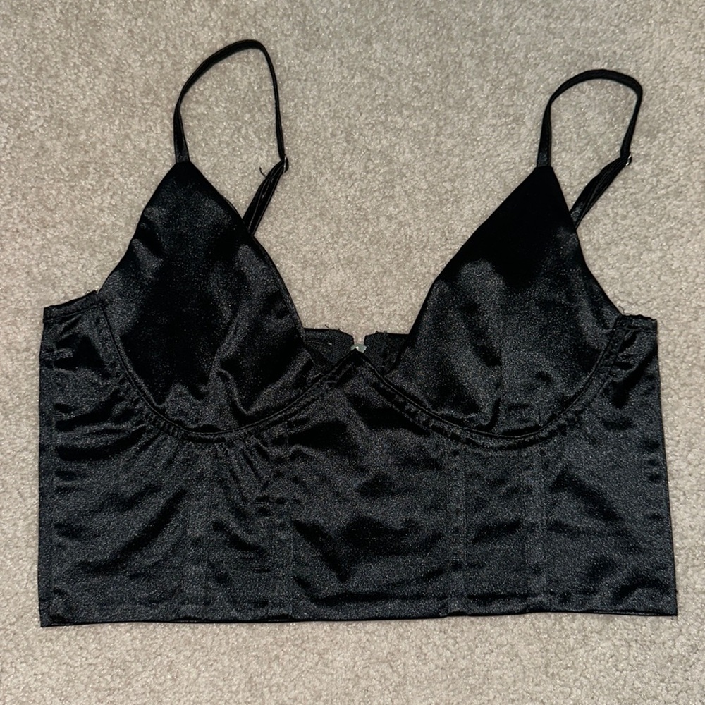 Black Stain Tank Top - Size S